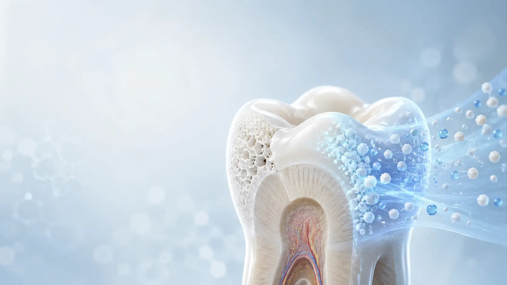 Close up tooth