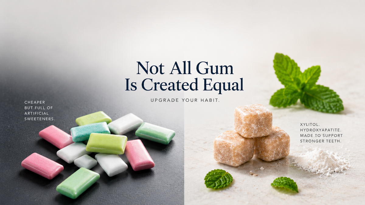 Our gum compared to others