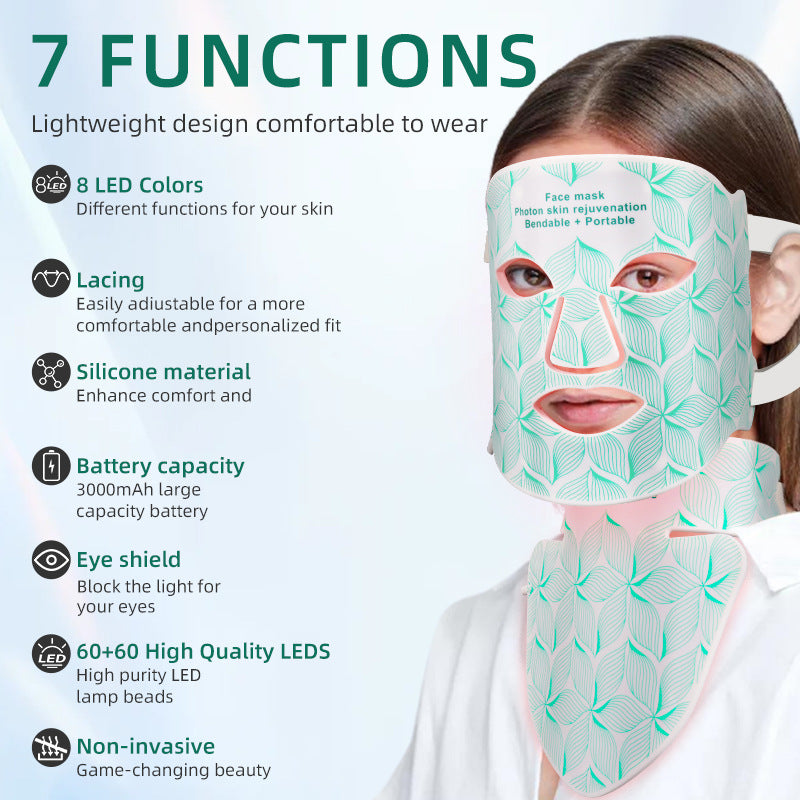 Premium LED Face Mask - Advanced Multi-Wavelength System