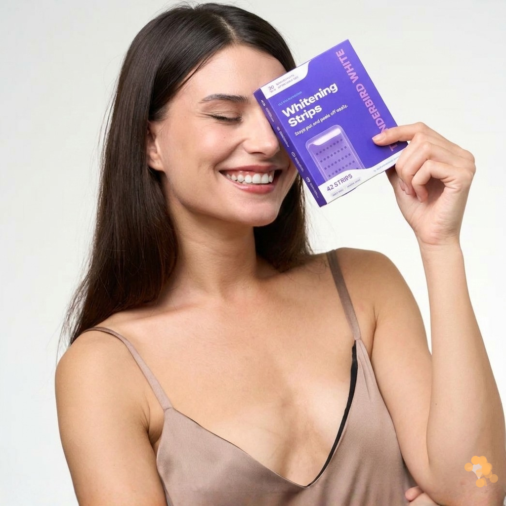 Thunderbird White whitening strips — 21 treatment sessions