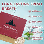 Organic Chewing Gum with Mastic Resin 18 Pieces | Sugar Free | Natural Oral Care