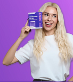 Purple Teeth Whitening Strips UK | PAP+ Formula | Zero Peroxide | 14-Day Treatment