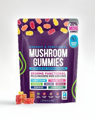 Thunderbirds Rise - 7 Mushroom and Ashwagandha Gummies UK