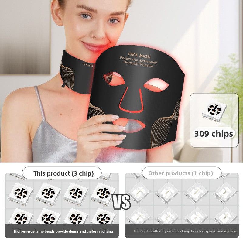LED Face Mask - 7-Colour Light System. Classic, Enhanced & Face + Neck Sets