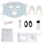 Professional at-home LED skincare mask with red and near infrared wavelengths